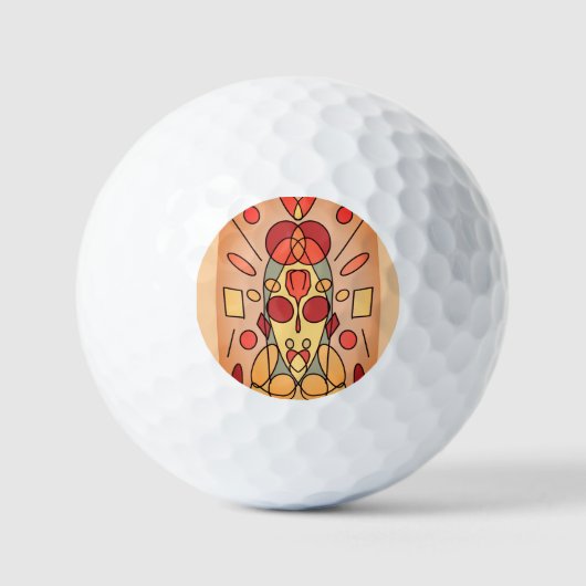Wurfkissen Golfball (Vorderseite)