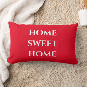 Wurfkissen Home Sweet Home Lendenkissen