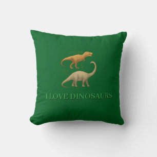 Wurfkissen - Ich liebe Dinosaurier Kissen