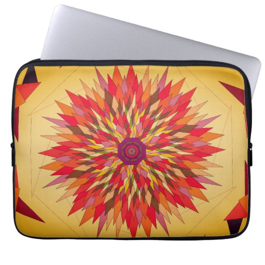 Wurfkissen Laptopschutzhülle (Vorderseite)
