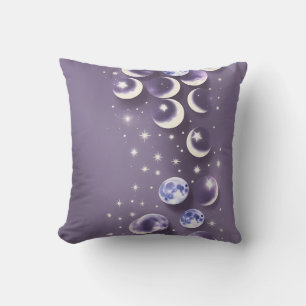 Wurfkissen - Lavendel Himmelmond Kissen