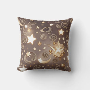 Wurfkissen – Luxus Champagner Gold Celestial Moo Kissen