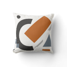Wurfkissen mit kreativer geometrischer Kunst