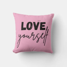 Wurfkissen | motivierend | liebe dich selbst