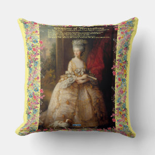 Wurfkissen (Queen Charlotte D) RFPMDesigns©️2024 Kissen
