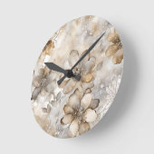 Wurfkissen Runde Wanduhr (Winkel)