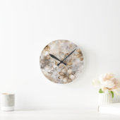 Wurfkissen Runde Wanduhr (Zuhause)