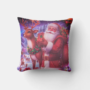 Wurfkissen Santa Claus Kissen