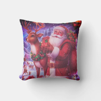 Wurfkissen Santa Claus Kissen