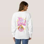 Wurfkissen Sweatshirt (Schwarz voll)