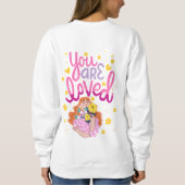 Wurfkissen Sweatshirt (Rückseite)