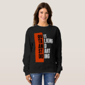 Wurfkissen Sweatshirt (Vorne ganz)