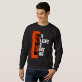 Wurfkissen Sweatshirt (Vorne ganz)