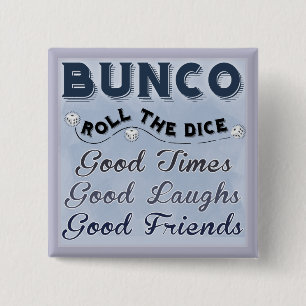 Würfle Bunco Knopf Button