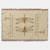 Wurfs-Decke mit Libellen Decke (Vorderseite)