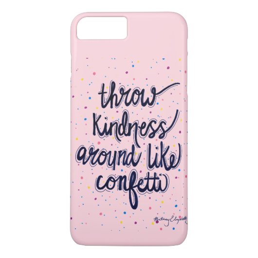 Wurfs-Güte mag herum Confetti Case-Mate iPhone Hülle (Rückseite)