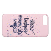 Wurfs-Güte mag herum Confetti Case-Mate iPhone Hülle (Rückseite (Horizontal))