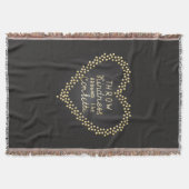 Wurfs-Güte mag herum Confetti Decke (Vorderseite)