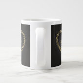 Wurfs-Güte mag herum Confetti Jumbo-Tasse (Rückseite)