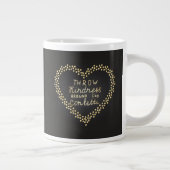 Wurfs-Güte mag herum Confetti Jumbo-Tasse (Rechts)