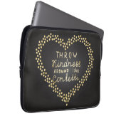 Wurfs-Güte mag herum Confetti Laptopschutzhülle (Vorne Rechts)