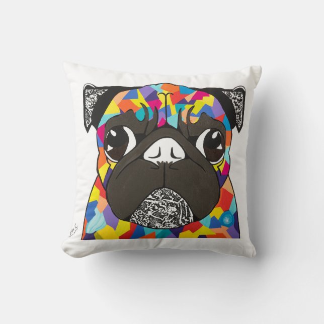 Wurfs-Kissen 41 cm x 41 cm Kissen (Vorderseite)