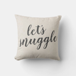 WURFS-KISSEN | dankbarer rustikaler Kissen