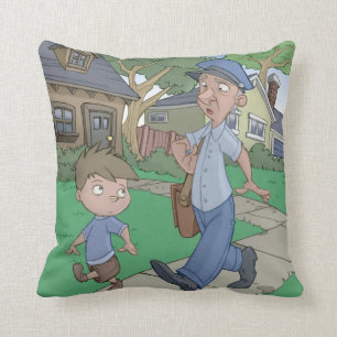 Wurfs-Kissen - der Mailman Kissen