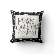 Wurfs-Kissen-Geschenk Musik-Zitat-Frederic Delius