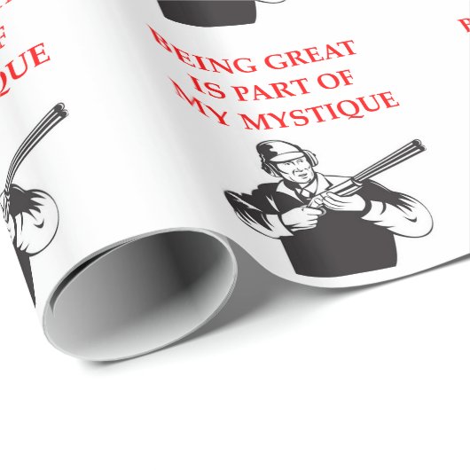 WURFSCHEIBENSCHIESSEN GESCHENKPAPIER (Rolleneckpunkt)