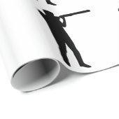 Wurfscheibenschießen Geschenkpapier (Rolleneckpunkt)