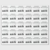 WURFSCHEIBENSCHIESSEN GESCHENKPAPIER (Flach)