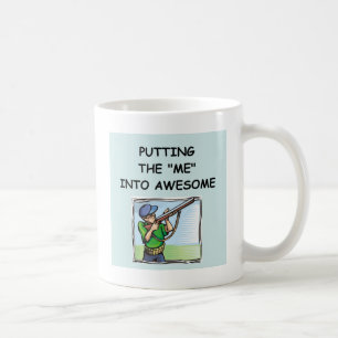 Wurfscheibenschießen Kaffeetasse