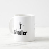Wurfscheibenschießen Kaffeetasse (Vorderseite Links)