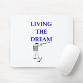 Wurfscheibenschießen Mousepad (Mit Mouse)