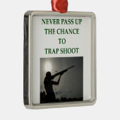 Wurfscheibenschießen Ornament Aus Metall (Rechts)