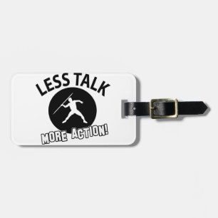 Wurfsspeerentwurf Gepäckanhänger