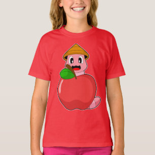 Wurm Bauer Apple T-Shirt