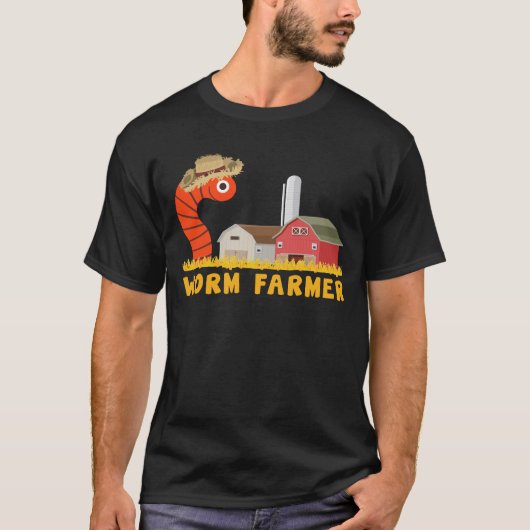 Wurm-Bauer - Vermikompostier Wurm-Bauer T-Shirt (Vorderseite)