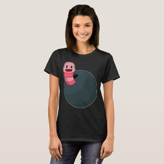Wurm Bowling Bowling T-Shirt (Vorne ganz)
