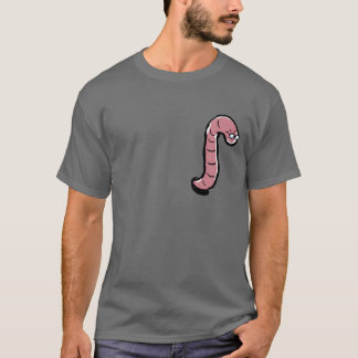 Wurm doppelseitig T-Shirt