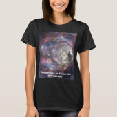 Wurm Hole a Space Kitten Tee Shirt (Vorderseite)