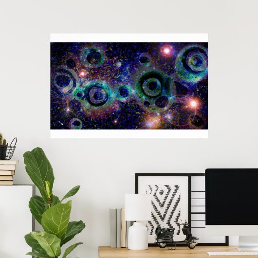 Wurm Holes Poster (Heimbüro)