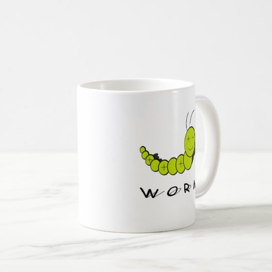 Wurm Kaffeetasse (VorderseiteRechts)