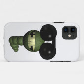 Wurm mit Sonnenbrille Case-Mate iPhone Hülle (Rückseite (Horizontal))