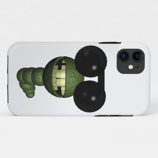 Wurm mit Sonnenbrille Case-Mate iPhone Hülle (Rückseite (Horizontal))