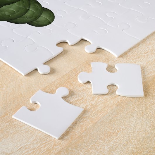 Wurm mit Sonnenbrille Puzzle (Seite)