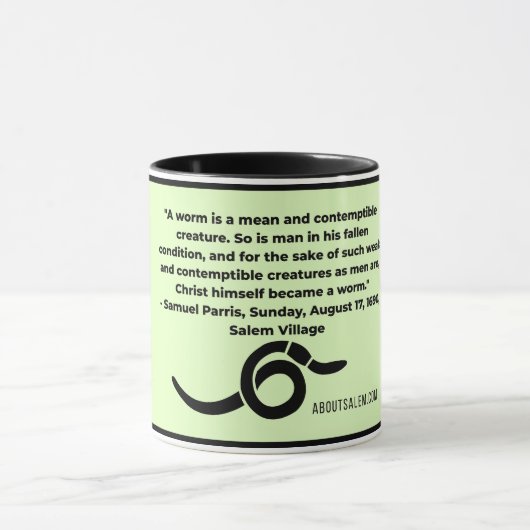 Wurm Salem Hexe Tasse (Zentrum)