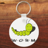 Wurm Schlüsselanhänger (Vorderseite)