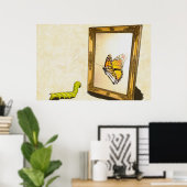Wurm und der Spiegel! Poster (Heimbüro)